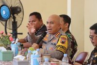 Kapolresta Pati Kombes Pol Andhika Bayu Adhittama dalam acara Jumat Curhat. Foto: Istimewa 