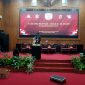 Gladi bersih debat perdana Pilkada Pati di Ruang Paripurna DPRD Kabupaten Pati, Selasa (29/10/2024). Foto: Bang Horor