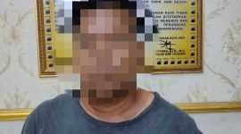 Tersangka SU yang bekerja sebagai tukang parkir  dan mantan Satpam. Foto: Istimewa