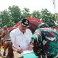 Foto : PJ bupati Pati Sujarwanto Dwiatmoko saat membuka TMMD di Kec.Jakenan 