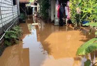 Genangan masih nampak di Desa Gadingrejo, Kecamatan Juwana, Kabupaten Pati. Foto: Bang Horor